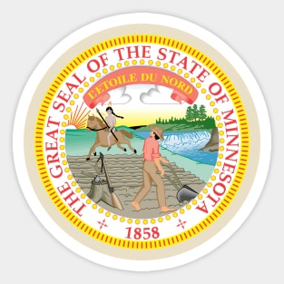 State of Minnesota Sticker